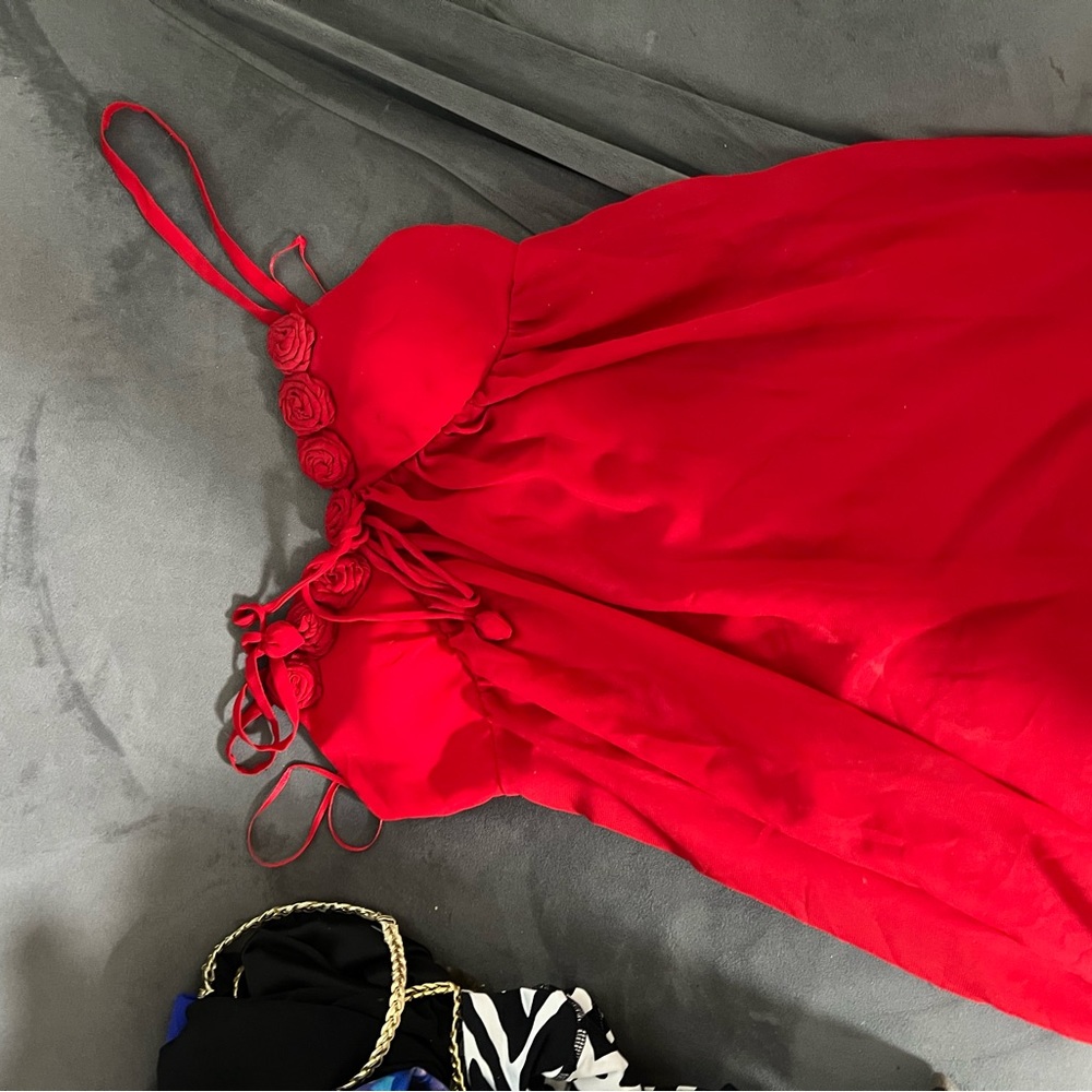 Cute red dress